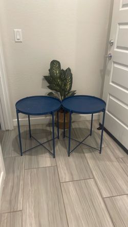 Metal night stands (2)