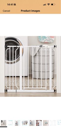 Regalo white safety gate