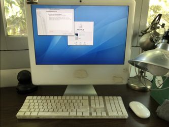 iMac Working Condition 20” Intel Core Duo 250gb hD 2gb Sdramm