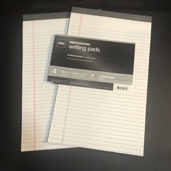 Professional Writing Pads X Long 8.5” X.14”