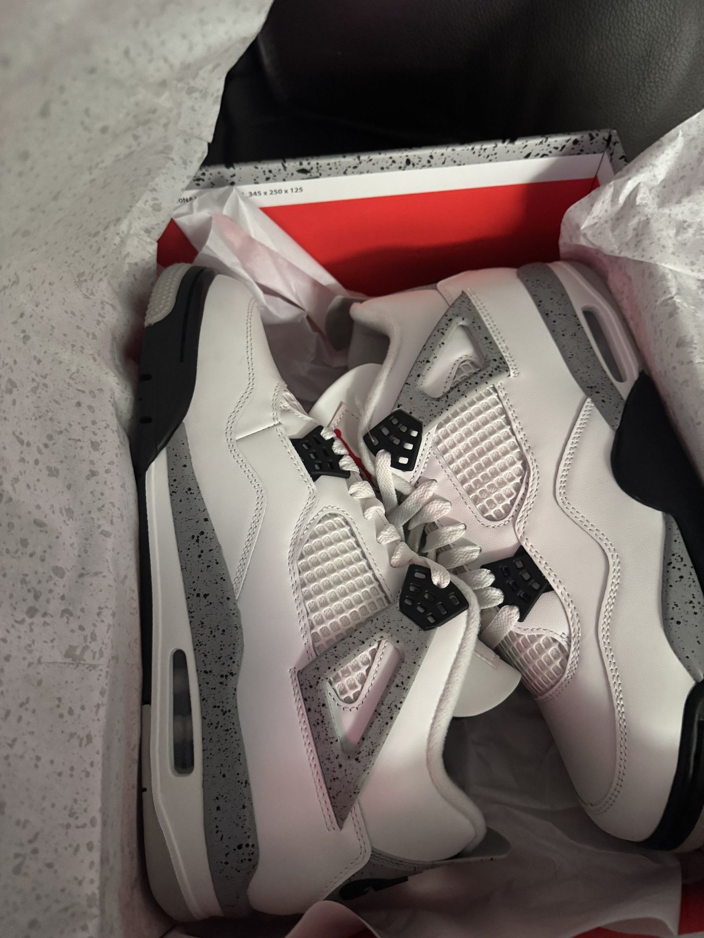 Nike Air Jordan 4 Retro Mens 10.5 Women’s 12. Unboxed