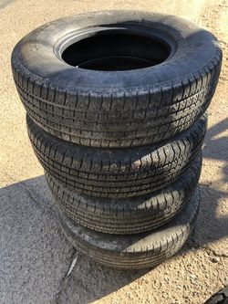 Trailer tires 225 75 15 Carlisle