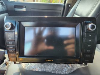 2010-2013 Toyota Sequoia Tundra Jbl Radio GPS Navigation Headunit Stereo