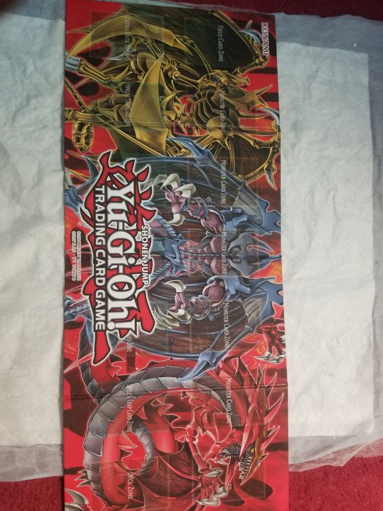 Yugioh Card Game Play Mat Tcg