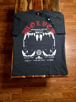 Darc Sport "Bloodthirsty In The UK" Wolves Premium Tee. Size 2X-Large