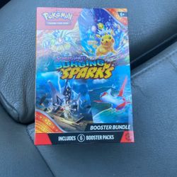 SEALED IN HAND Surging Sparks pokemon Booster Bundle