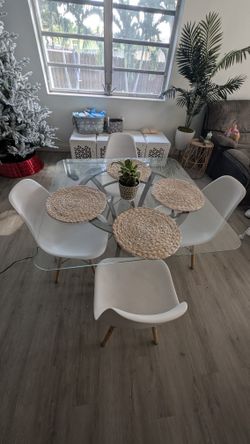 Glass Dining Table