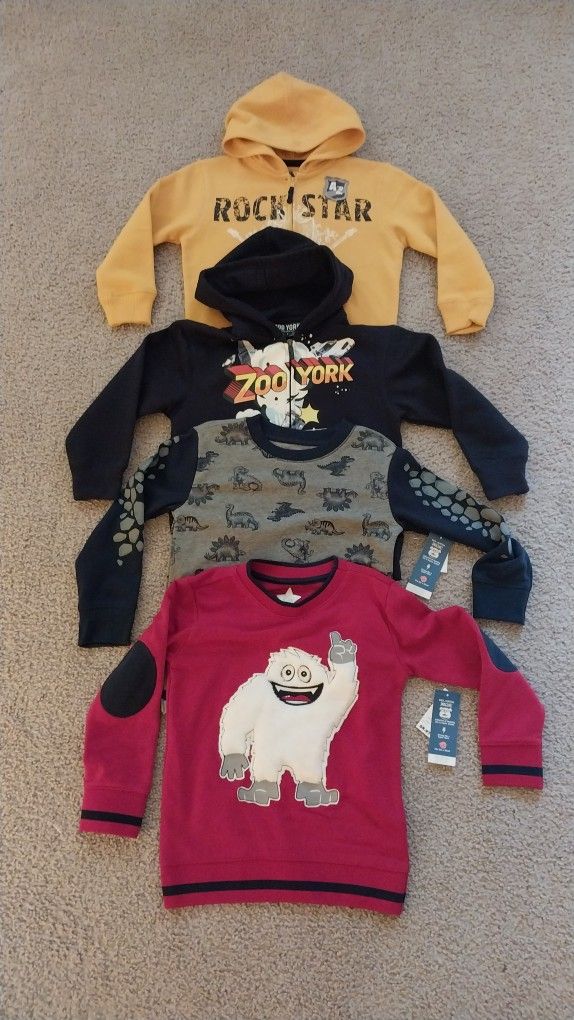 4 Beautiful Toddler Jackets ( Price For All ) ..