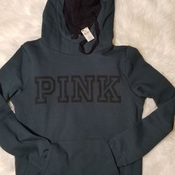 Victoria secret pink Sherpa lined hoodie