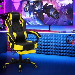  Gaming Chair Yellow 