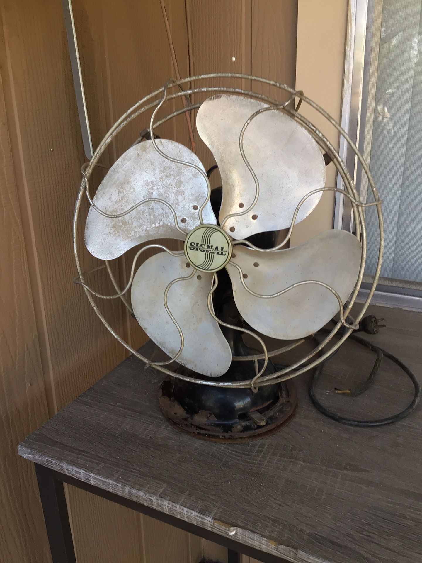 Vintage Non Working Signal Fan