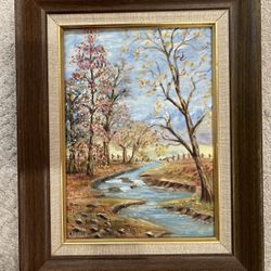 This Lovely Fall By Larson 10”by 14” Year Of 1969