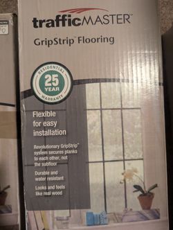 Grip Strip Water Resistant Luxury Vinyl Planks 168sqft $225