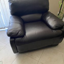 Sofa Lazy Boy Leather Reclinable 