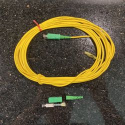 SC-APC to SC-APC Singlemode Simplex Fiber Patch Cable 2.9mm 4 Meters