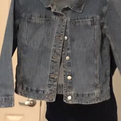 Market By Chico Size 0 Jeans Jacket