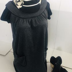 Retro Chic Shell Dress- Juniors/ Petites Sm