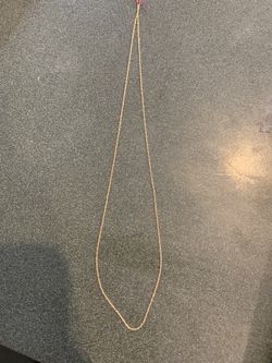 Gold necklace