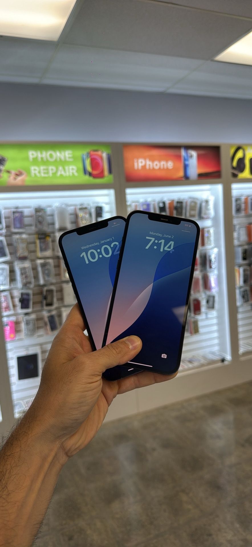 iPhone 12 pro max 128GB Unlocked + Warranty from our Store!