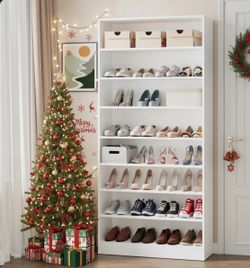 30 pair adjustable shoe cabinet