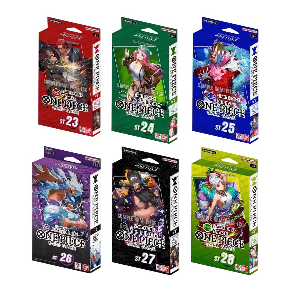 One piece Starter Decks St23-28
