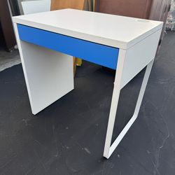 IKEA MICKE Desk White/Blue 