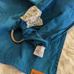 Wildbird Ring Sling - Peacock w/rose gold rings 