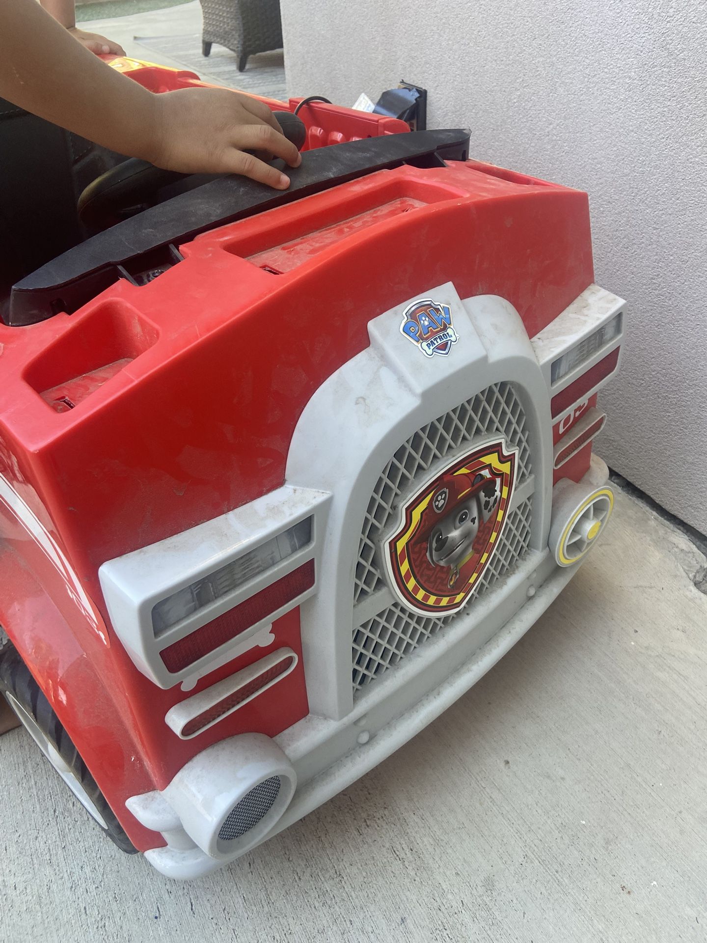 Marshall's Electric Fire Truck