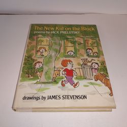 The New Kid on the Block by Jack Prelutsky (1984, HC) 1st Ed. GC 