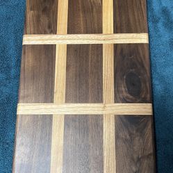 Price Is Firm. Handmade Walnut/Ash Cutting Board 