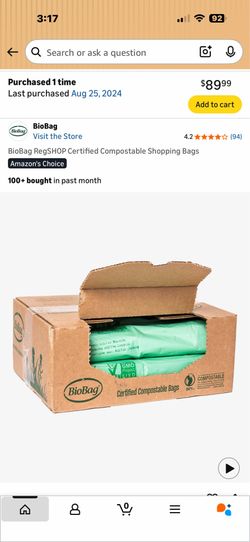 Compost bags