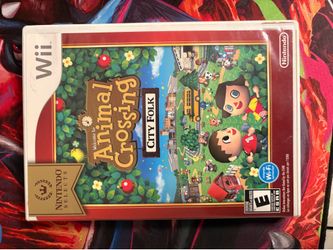 Animal crossing Wii