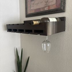 Wine Glass Wall Rack 