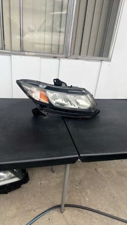 2012-2015 HONDA CIVIC SEDAN LEFT DRIVER SIDE HEADLIGHT LAMP HALOGEN W/ BRAKET OEM
