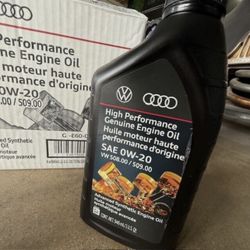 VW/AUDI Engine oil 0W-20