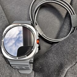 Samsung Galaxy Watch Ultra 47mm LTE AI Smartwatch Energy Score, Wellness Tips, Heart Rate Tracking, Sleep Monitor, Fitness Tracker, GPS, 2024,Titani