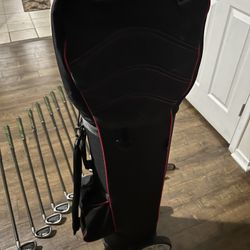 Full Set Of Irons Golf Bag And More