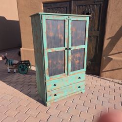 Southwest Style Indoor/outdoor Cabinet