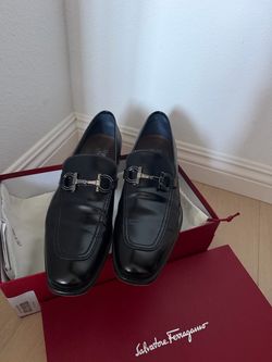 Men’s dress  Ferragamo leather shoes
