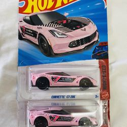 Hot Wheels Pink Corvettes C7 Z06