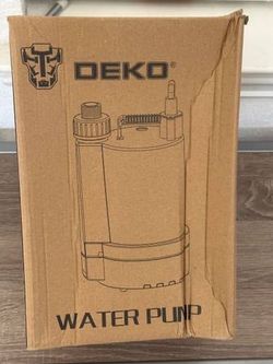 Brand New DEKO 1/3 HP 2450 GPH Submersible Electric Water Pump for Swimming Pool Garden Pond