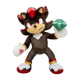 Shadow the Hedgehog & Emerald Wristie Sonic 3 Build A Bear 