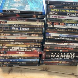 * 43x DVD Movie LOT * Clean Discs/Casings - All PLAY GREAT * Some are NEW TITLES/Blu Ray