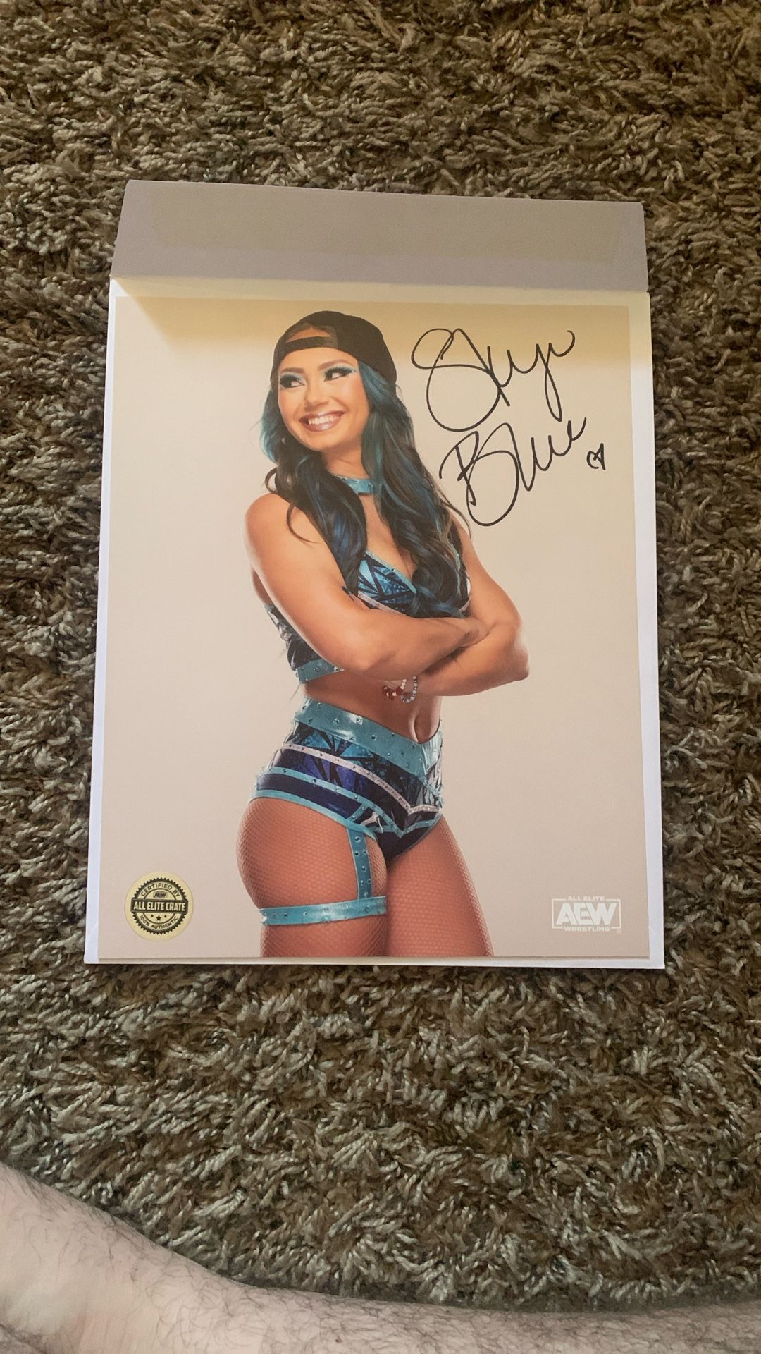 AEW Signed Photo