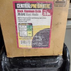 Black Aluminum Oxide 70 Grit Blast Media