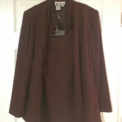 Sheri Martin New York Women's 2pc Jacket & Skirt (10)