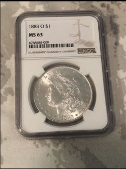 1883 Morgan Silver Dollar
