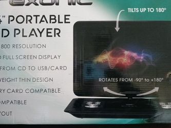 15.4" Portable Dvd Player