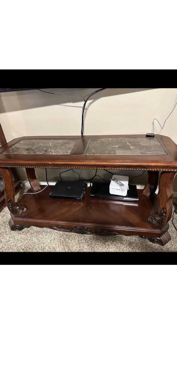 Matching Console and Coffee Table