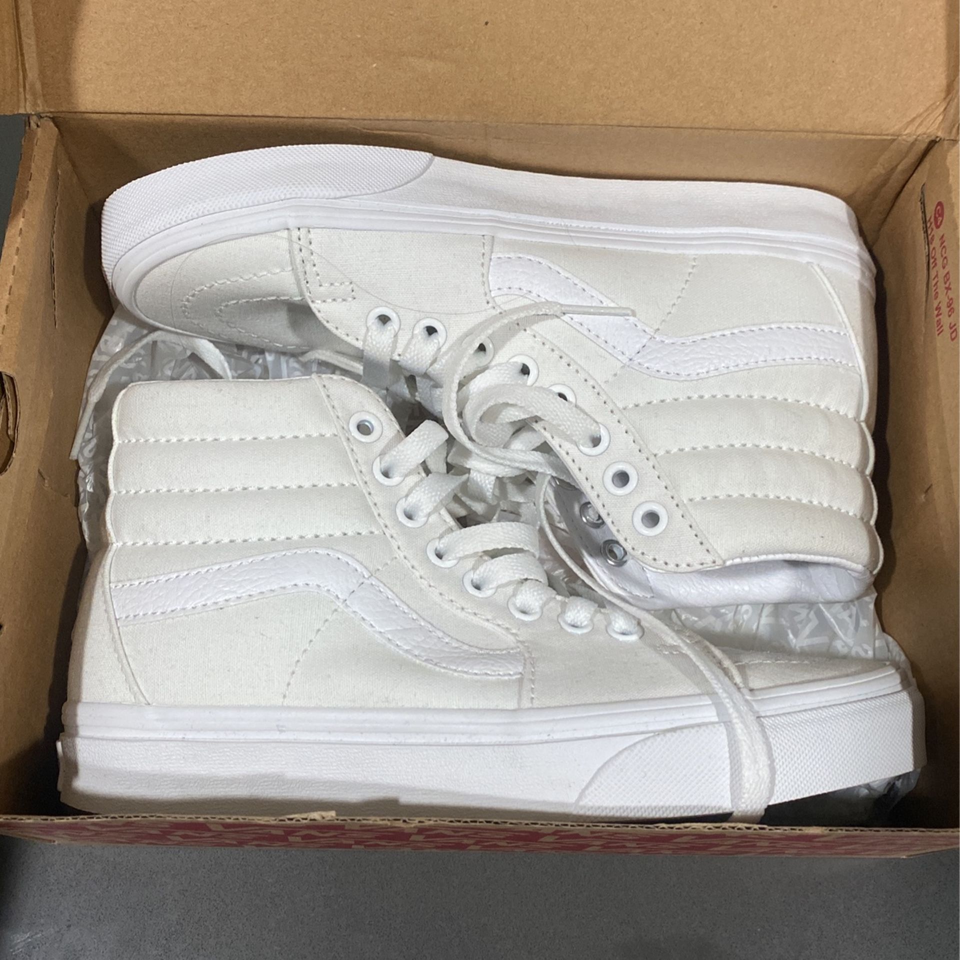 White High Top Vans for Sale in Upland, CA - OfferUp